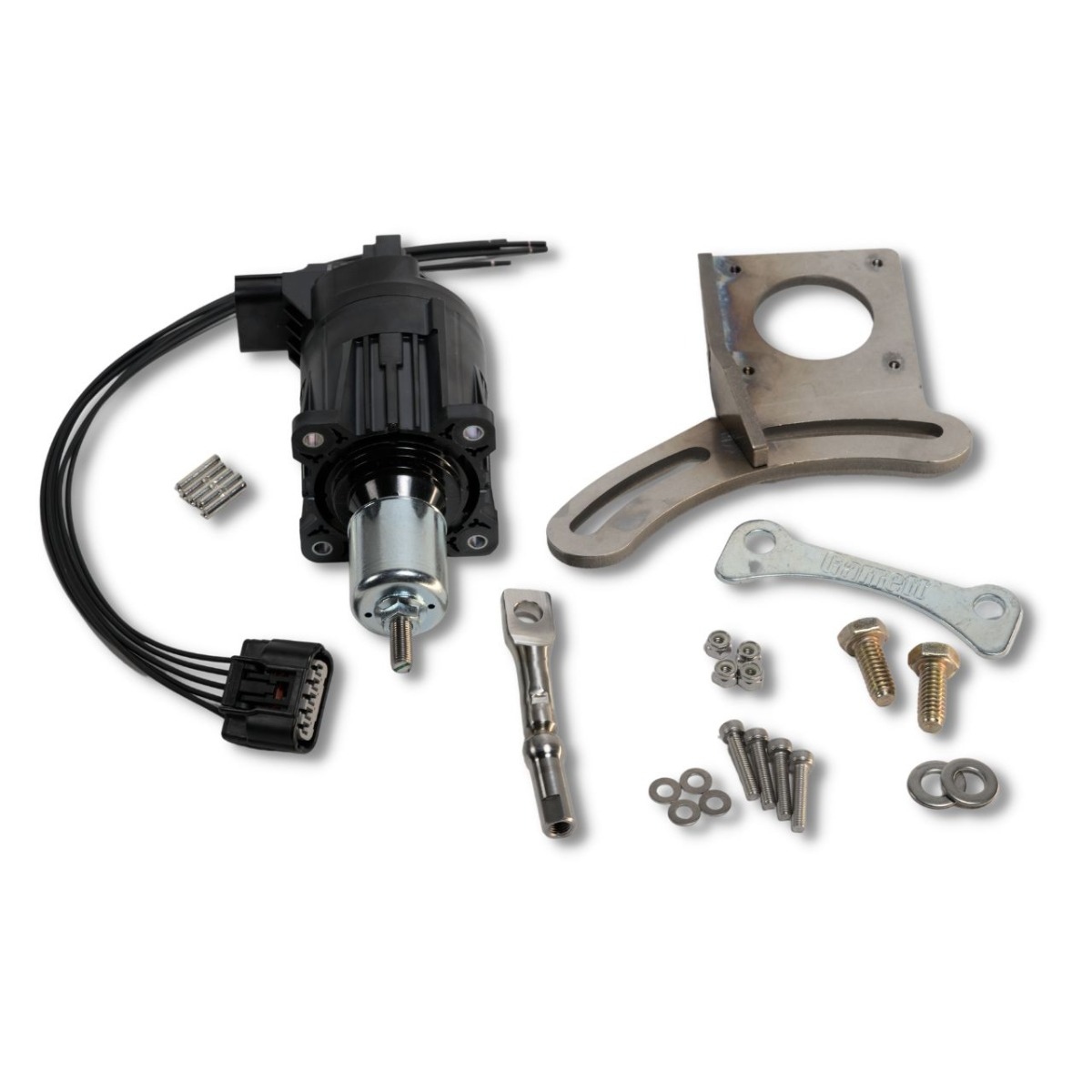 Full-Race Electronic Wastegate Conversion Kit - Garrett G30 & G35 Full-Race Electronic Wastegate Conversion Kit - Garrett G30 & G35