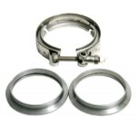 Full-Race 304 Stainless Steel 3" V-Band Flange Kit