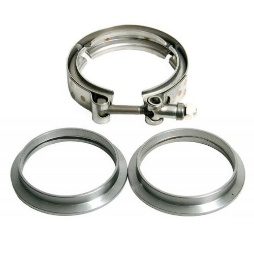 Full-Race 304 Stainless Steel 3″ V-Band Flange Kit