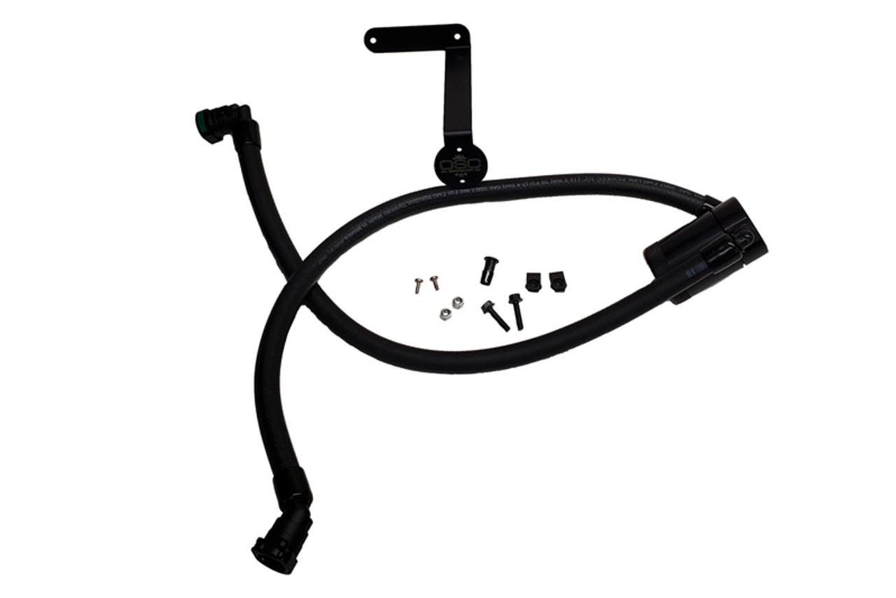 J&L 2011-2023 Ford F-150 Passenger Side Oil Separator 3.0 (Black Anodized)