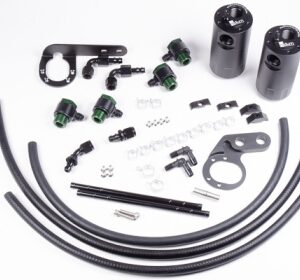 Radium Engineering 2017+ Honda Civic Type-R Dual Catch Can Kit Fluid Lock