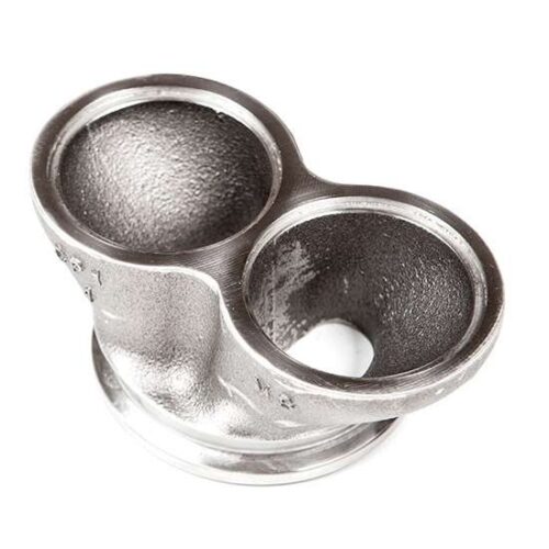 Garrett GTX Weld Adapter Flange For Garrett V-band Twinscroll Turbine Housings – Manifold Side