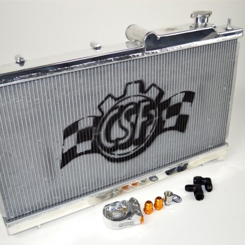 CSF 2002-2007 WRX STi Full-Size Radiator w/ Built In Oil Cooler