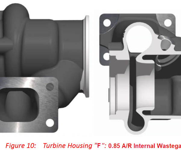 BorgWarner EFR F-Type T25 0.85 A/R IWG Turbine Housing