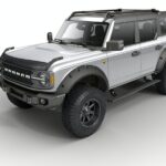 AMP Research 2021-2023 Ford Bronco Smart Series PowerStep Running Board (Black)