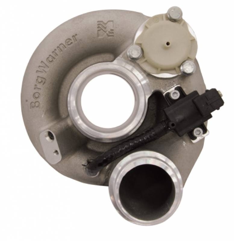 BorgWarner EFR Compressor Cover w/ 90 Degree Outlet BorgWarner EFR Compressor Cover w/ 90 Degree Outlet