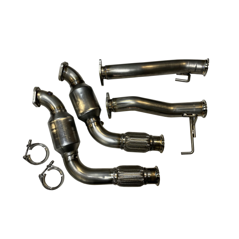 SPD 2022 - 2024 3.0L Ford Bronco Raptor 304SS Downpipes SPD 2022 - 2024 3.0L Ford Bronco Raptor 304SS Downpipes