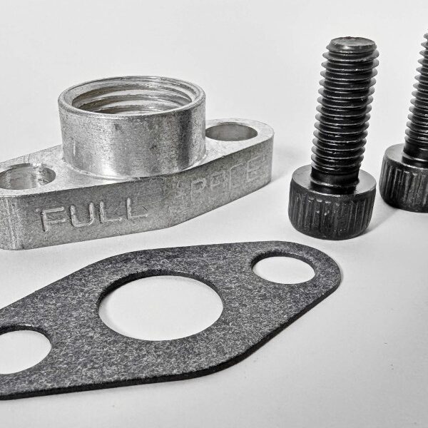Full-Race Billet Medium GT Oil Drain Flange (1/2" NPT)