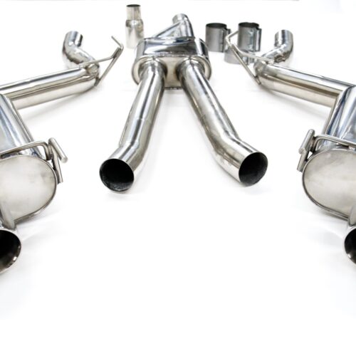 Full-Race 2015+ Ford Mustang 2.3L EcoBoost 3″ CatBack Exhaust System