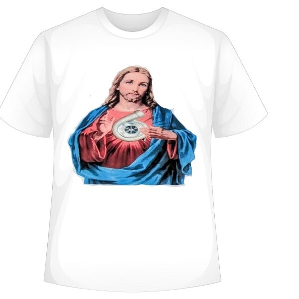 Full-Race Turbo Jesus Short Sleeve T-Shirt